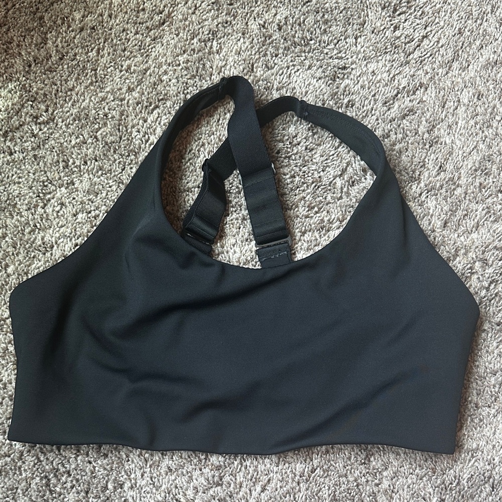 Black Harper Wilde XL Women's Sports Bra Adjustable Straps